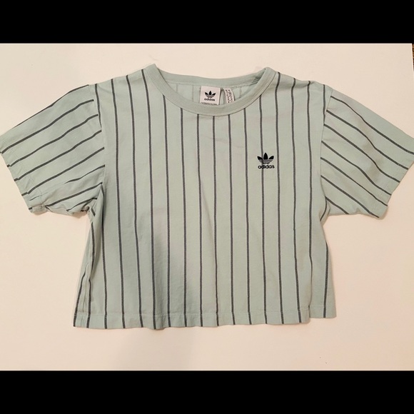 adidas Tops - Mint adidas cropped shirt